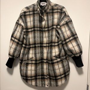 Zip up sweater jacket